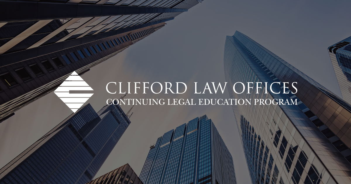 Clifford Law Offices